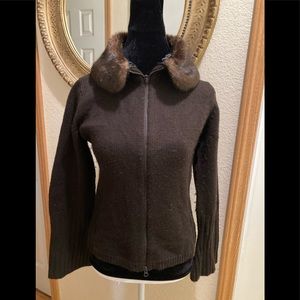 Willi Smith vintage sweater with removable collar